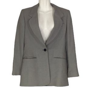 EUC Classiques Entier Women's 6 Business Long Sleeve Jacket Midi Skirt Set